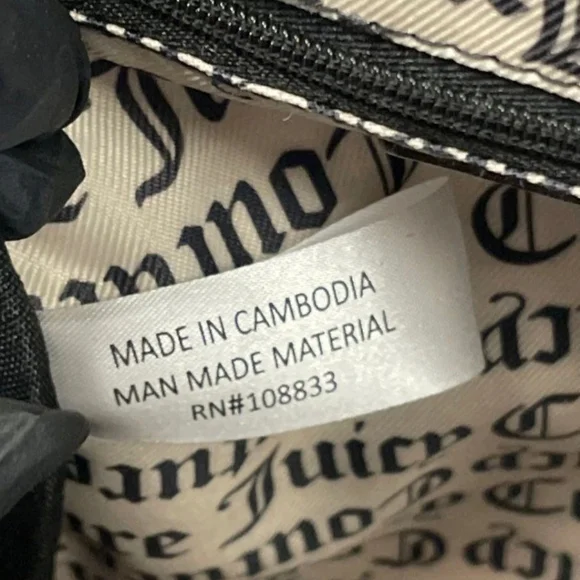 Bnwt Juicy Couture Tan Mini Backpack with Heart Clasp and Monogram Design - Picture 5 of 15